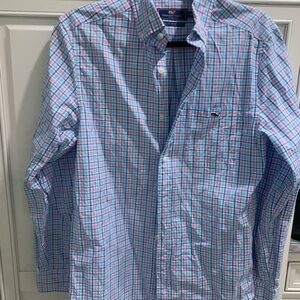 Vineyard Vines Multicolor Plaid Button Down Shirt